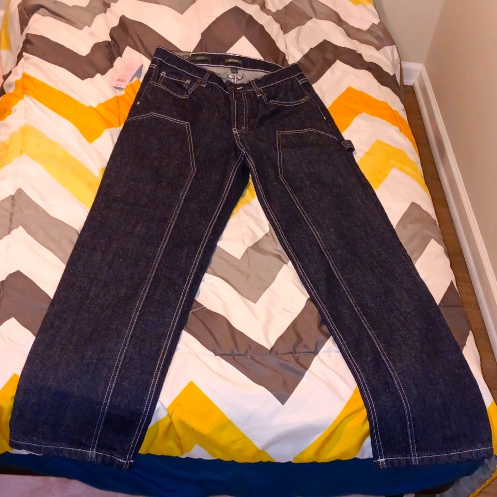 NWTS Easy Ridgid High Rise Jeans Dark Denim size 8
